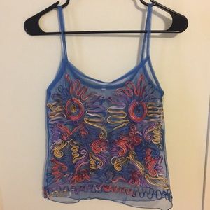 Terra Nova mesh tank top